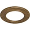 Ekena Millwork Holmdel Ceiling Medallion (Fits Canopies up to 12 7/8"), 20 7/8"OD x 12 7/8"ID x 1"P, Rubbed Bronze CM20HORZS - alternate 3